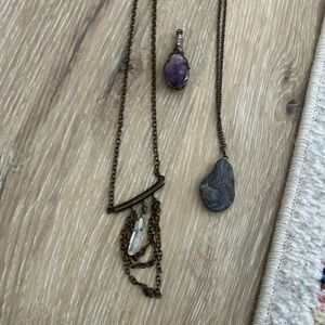 Stone/crystal jewelry bundle